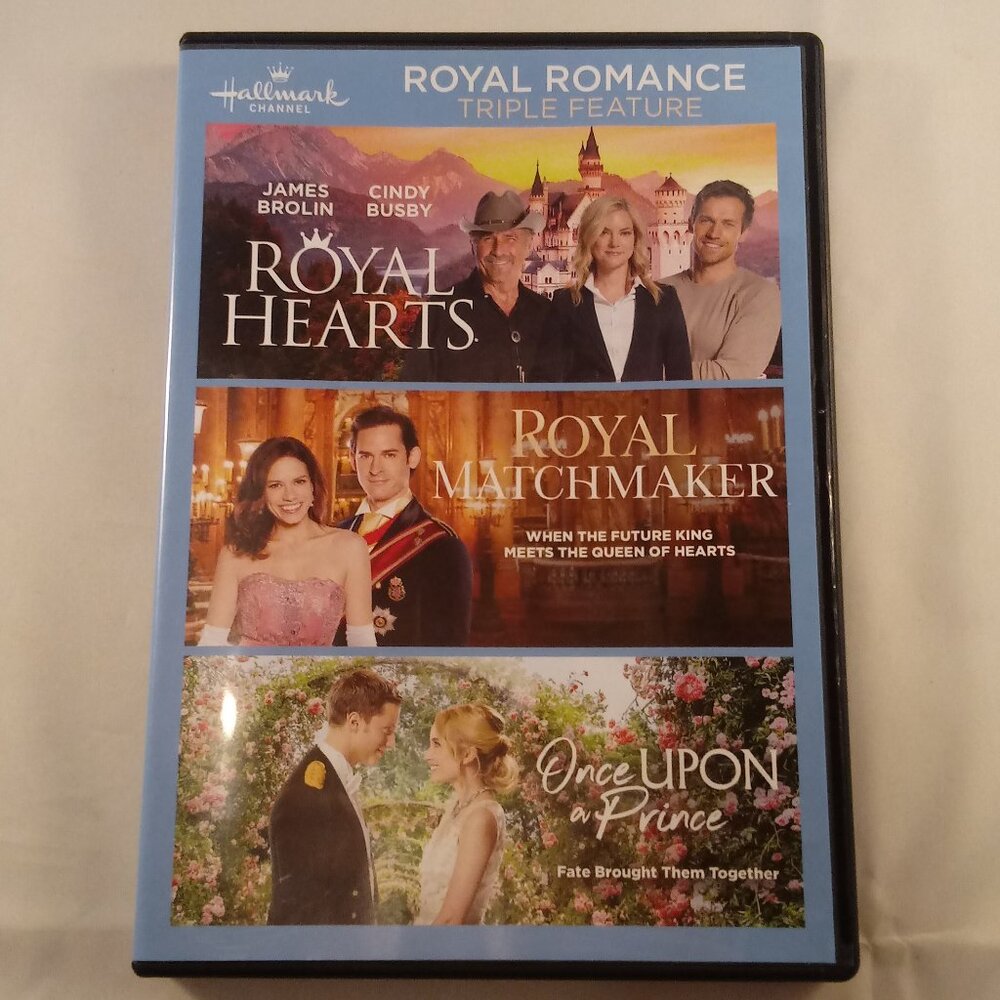 Original Hallmark Channel Royal Romance Triple Feature DVD